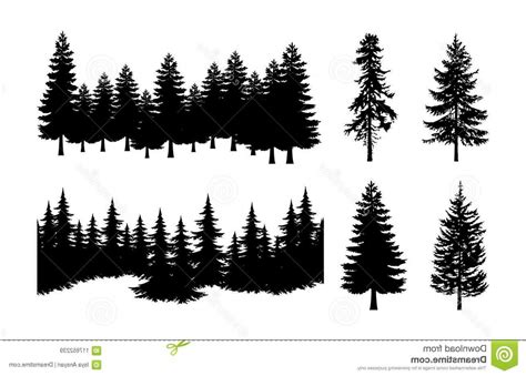 Pine Forest Vector At Vectorified Collection Of Pine Forest