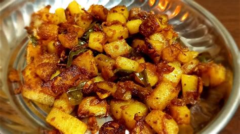 POTATO FRY Urulai Kizhangu Varuval Simple Crispy Potato Fry