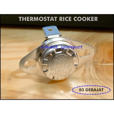 Jual THERMOSTAT THERMOFUSE BIMETAL RICE COOKER DISPENSER 83 85