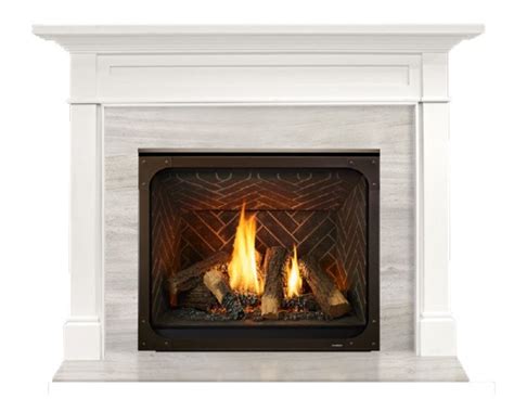 Majestic Inch Meridian Gas Direct Vent Fireplace With Roxborough B