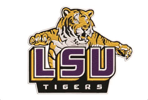 Lsu Tigers Embroidery Design