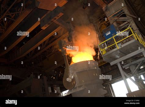 Steel Making At Forgemasters Sheffield Uk Stock Photo Alamy