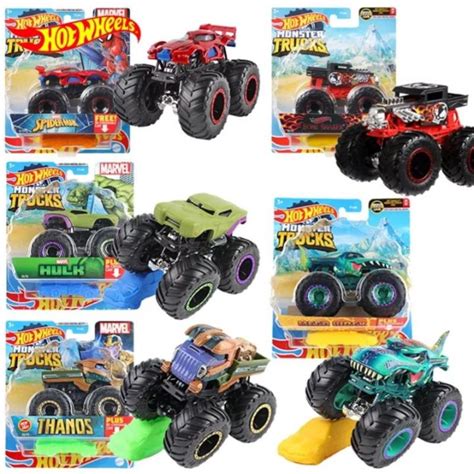 Hot Wheels Monster Trucks Original Mattel Hotwheels Monster Truck Jurassic World Dominion