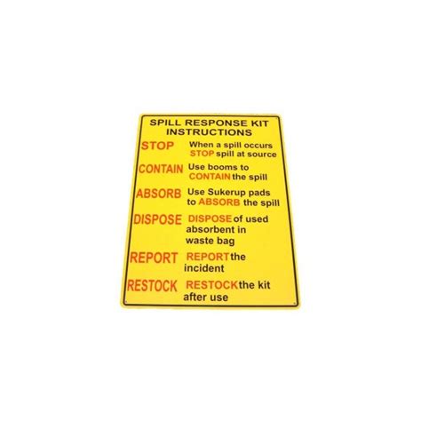 Pratt Biohazard Spill Kit Stw Industrial And Safety