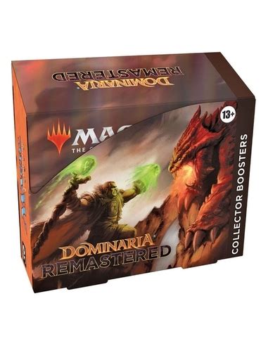 Magic The Gathering Dominaria Remastered Collector Booster Display 12