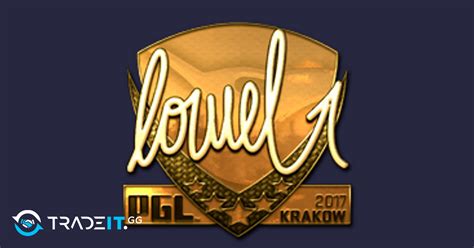 Sticker Lowel Gold Krakow Tradeit