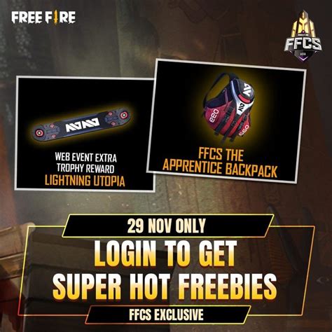 Garena Free Fire How To Claim FFCS Live Watching Rewards