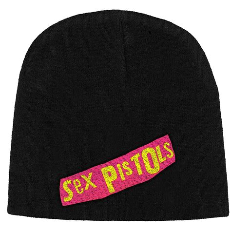 The Sex Pistols Unisex Beanie Hat Logo Red Rabbit Trendovska Trgovina