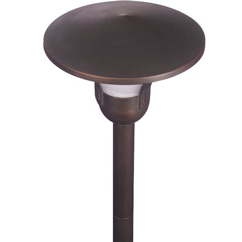 Portfolio 90 Lumen 3 Watt Aged Bronze Low Voltage Led Outdoor Path Light 3000 K In The Path