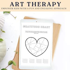 Art Therapy Worksheets For Mental Health Self Esteem And Confidence