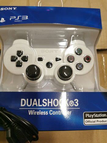 Pirkti Naujas Ps3 White Pultas Pultelis Controller Valdiklis PC ENEBA