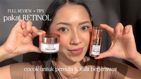 Review And Cara Pakai Skintific Retinol Skin Renewal Serum Moisturizer Di Kulit Berjerawat Youtube