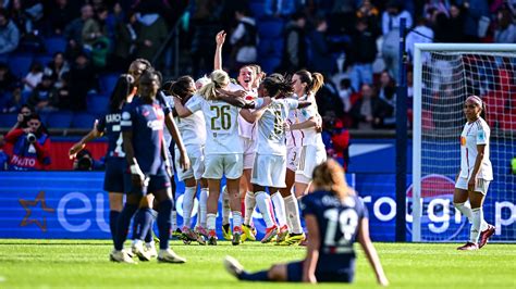 Ligue Des Champions Féminine Lolympique Lyonnais élimine Le Psg Et