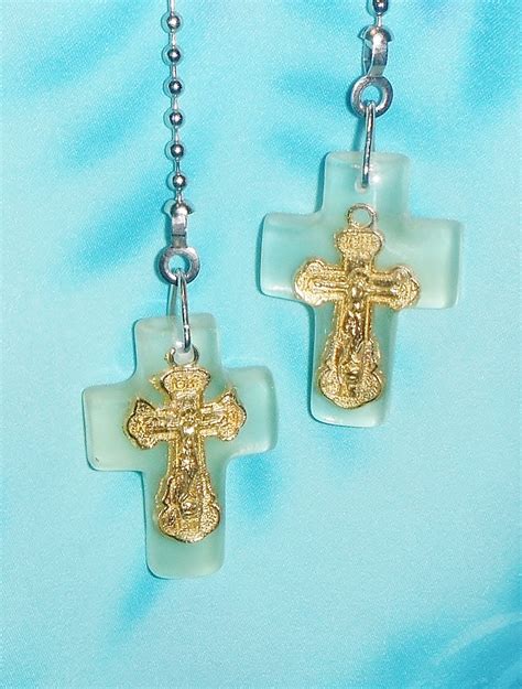 Set Of Two Glow In The Dark Crosses Cross Christian Custom