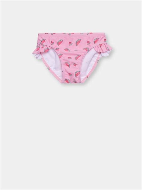 Girls Swimwear Briefs Colore Rosa Pastello Sinsay Yc X