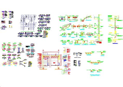 Detalhes Estruturais Em Autocad Baixar Cad 106 Mb Bibliocad