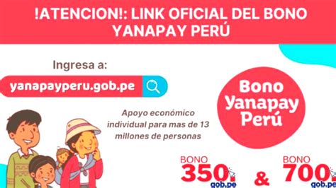 Consulta Bono Yanapay 2022 Puedes Cobrar Hoy El Subsidio De 350 Soles