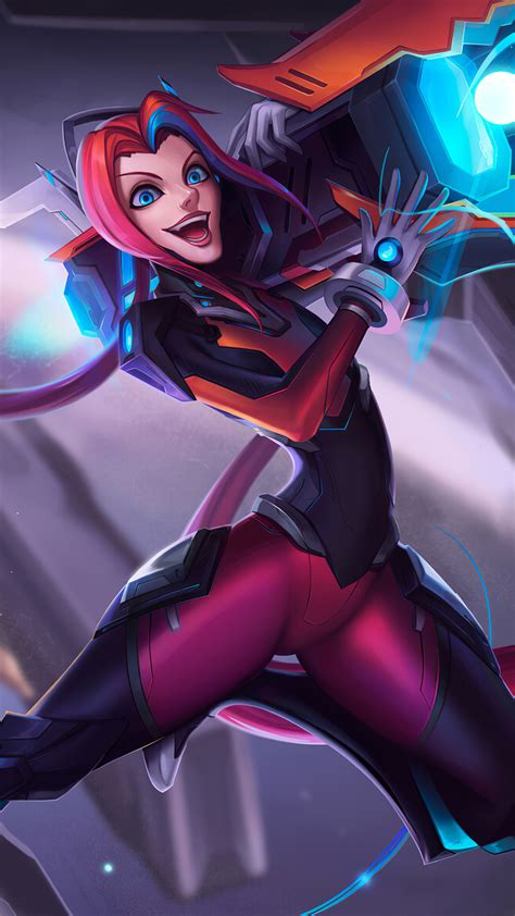 2160x3840 Bullet Reaper Jinx League Of Legends 4k Sony Xperia Xxzz5