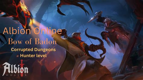 Albion Online Let S Try Bow Of Badon In Hunter Corrupted Dungeons YouTube