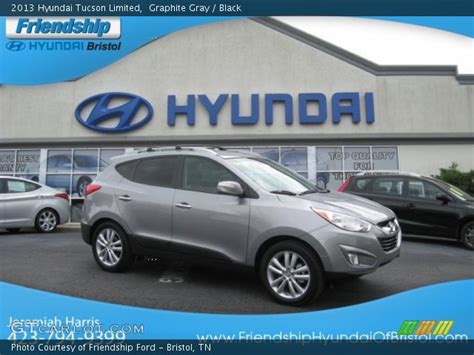 Graphite Gray Hyundai Tucson Limited Black Interior Gtcarlot