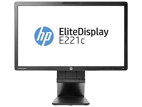 Monitor HP EliteDisplay E221c de 21 5 pulgadas con cámara web y