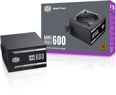 Amazon Cooler Master Mwe Bronze Watt Plus Certified Power