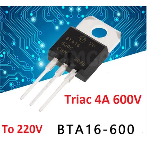 Jual Triac Transistor Mosfet BT136 600E BT 136 600 BT136 600 4A 600V TO