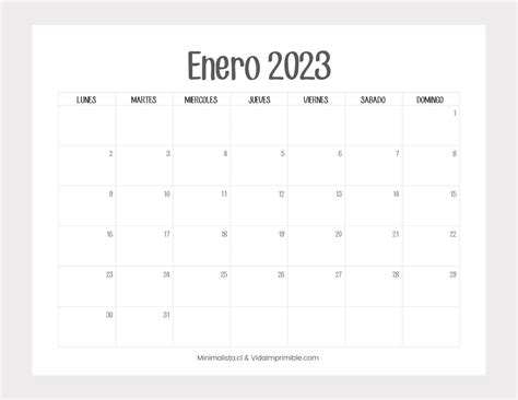 Calendarios Para Imprimir Descarga Gratis Minimalista Free Hot