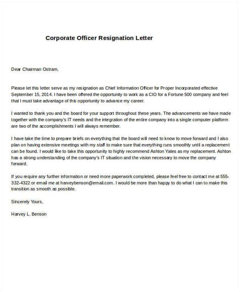 Free 26 Formal Resignation Letter Samples In Pdf Ms Word