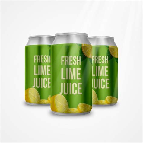 Premium Psd Juice Or Soft Drink Two Container Bottle Mockup