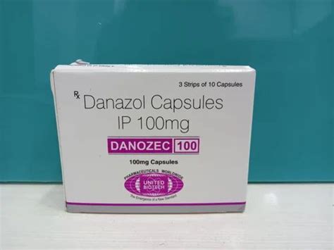 Danazol Danozec 100mg Capsule 3 X 10 Capsules At Rs 117 28 Stripe In