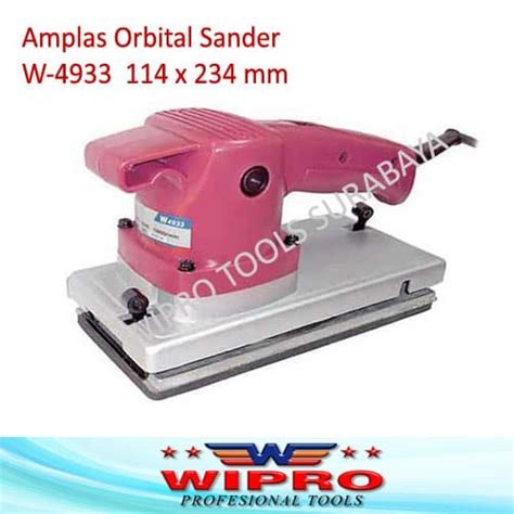 Jual Mesin Amplas Kayu Orbital Sander Wipro W W X Mm