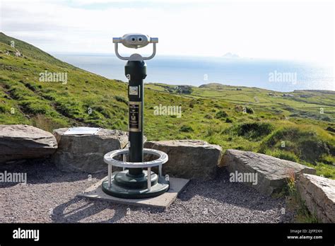 Viewpoint on the Ring of Kerry scenic drive in Ireland Stock Photo - Alamy