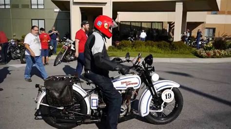 Motorcycle Cannonball Run 2014 09 09 Start Clarksville Tennessee