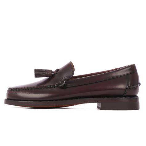 Sebago Classic Will Tassel Loafers Burgundy 7001r20