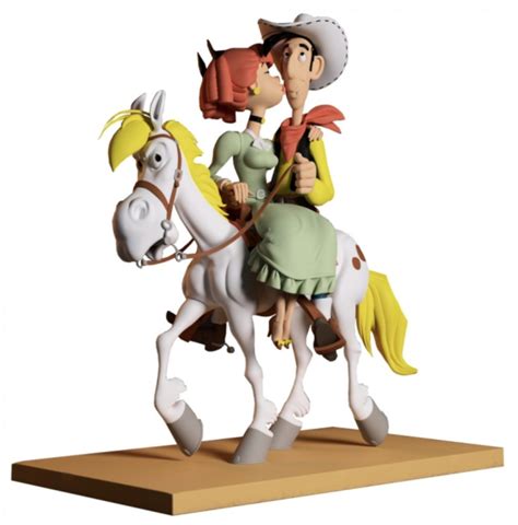 Morris Figurine La Fianc E De Lucky Luke Neuve Jeu De Bulles