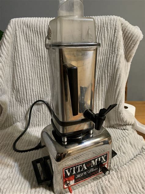 Vitamix 3600 Plus Blender Stainless Steel Ebay