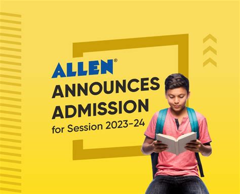 Allen Announces Admission For Session My Exam Edublog Of