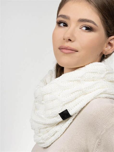 Ensemble Snood Bonnet Maribel Made In Ue Blanc Kiabi