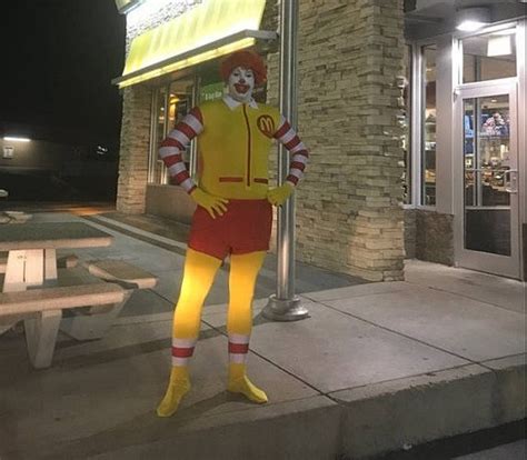 Ronald Mcdonald Cosplay Costume Costume Party World