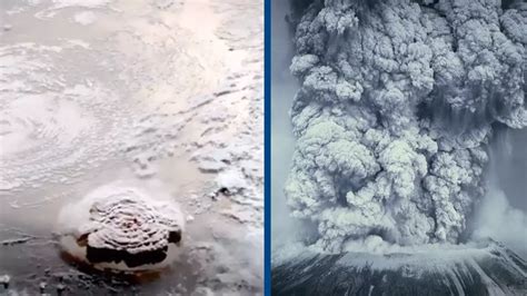 Fascinating Video Shows The Biggest Volcanic Eruption Ever Seen From Space Captured By Two