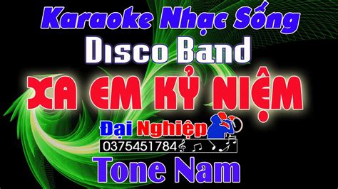 Xa Em K Ni M Karaoke Tone Nam Remix Beat Disco Band C C Sung