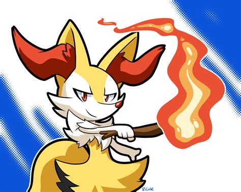 Braixen By Rongs1234 On Deviantart