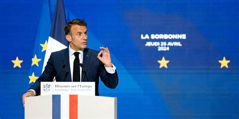 Europ Ennes Macron Le Pari Un Peu Fou Dun Remake