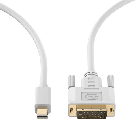 Mini Dp To Dvi Rankie 6ft Gold Plated Mini Displayport Thunderbolt