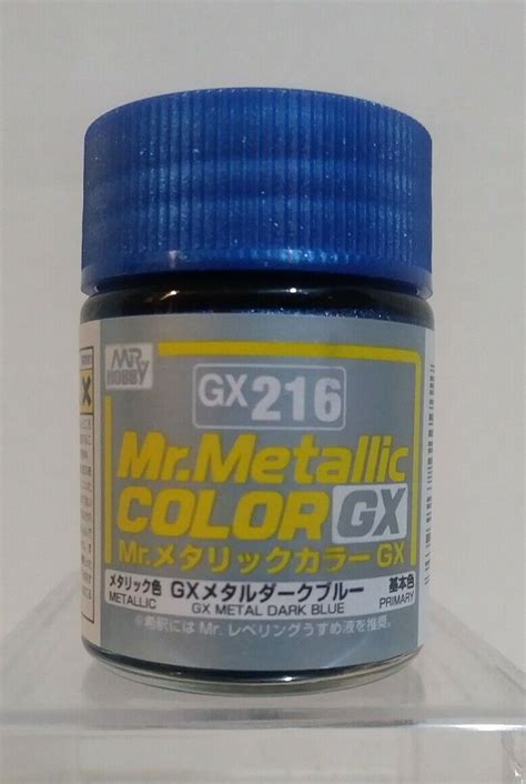 Gunze Sangyo Mr Metallic Color Gx 216 Metal Dark Blue 18ml Ebay