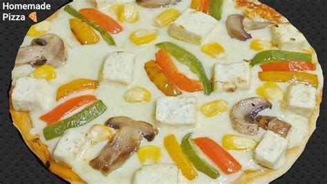 Homemade Pizza Recipe Pizza Dough Veg Pizza Kaise Banate Hain Pizza Challenge Pizza Recipe At