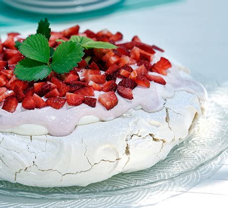 Pavlova De Morango Receitas Cozinhar Sem Stress