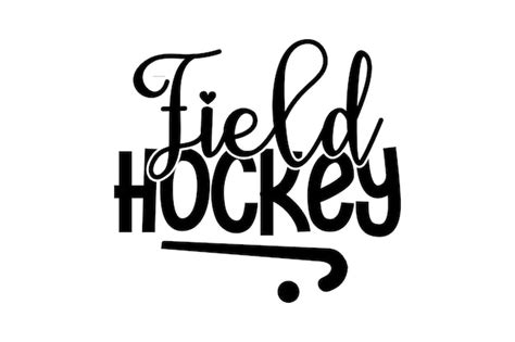 Premium Vector Field Hockey Svg Designs