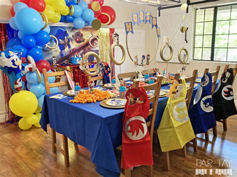 Throw A Next Level Sonic The Hedgehog Party Clever Ideas That Make